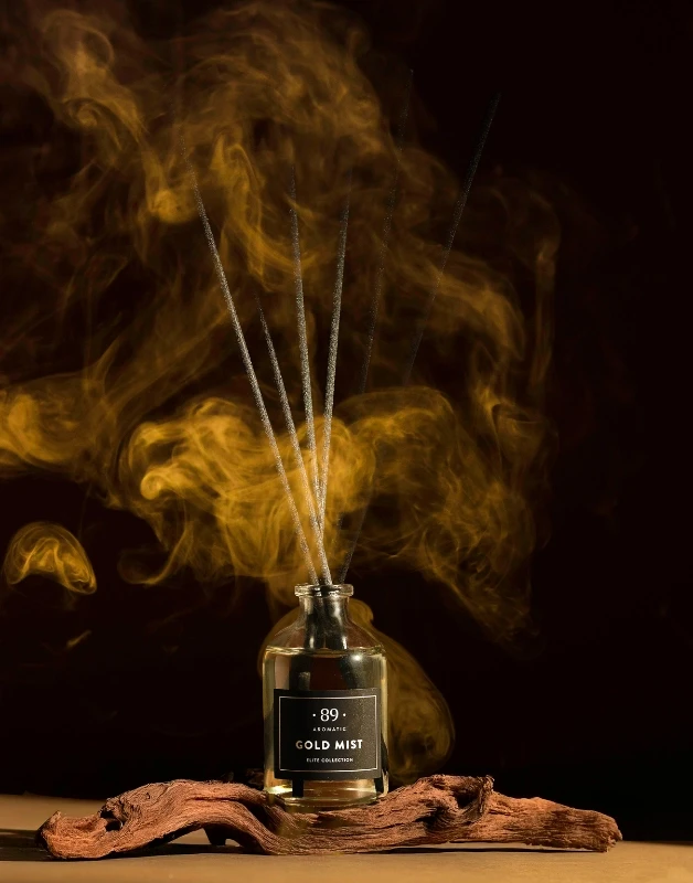 Aromatic89 Aroma difuzér s tyčinkami 50 ml - Gold Mist